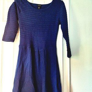Blue Sweater dress